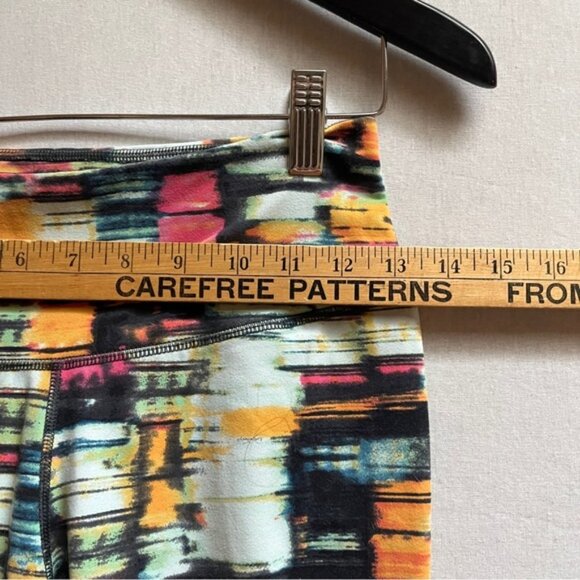 Nike Dri Fit Multicolor running workout yoga leggings Sz S - Picture 11 of 11